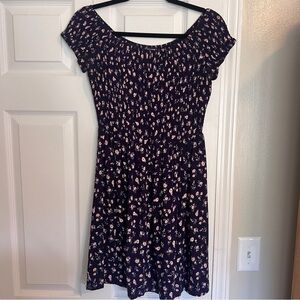 Mossimo Supply Co. Purple and Pink Textured Top